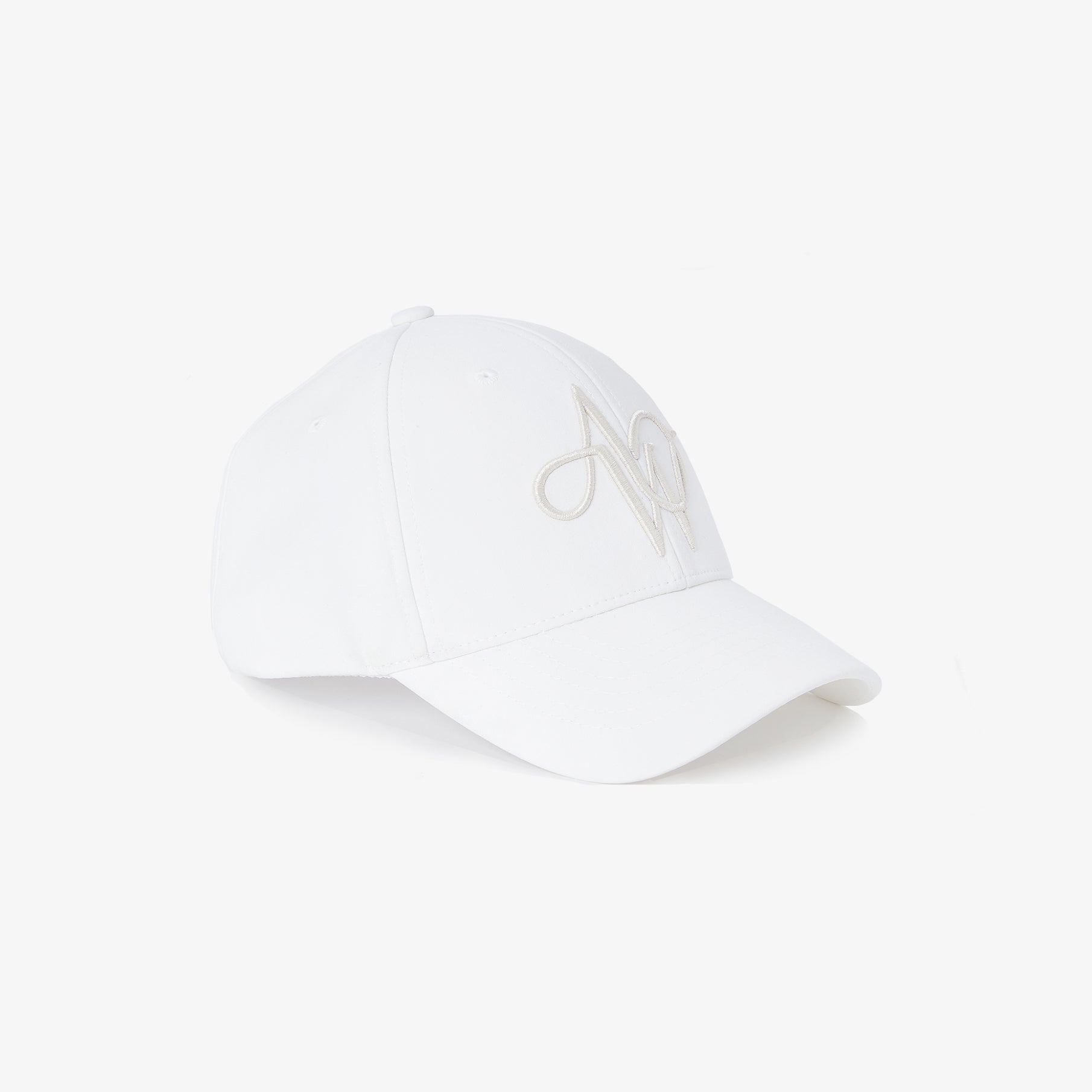 Unisex Embroidary Ball Cap - Off White - Erthe Golf