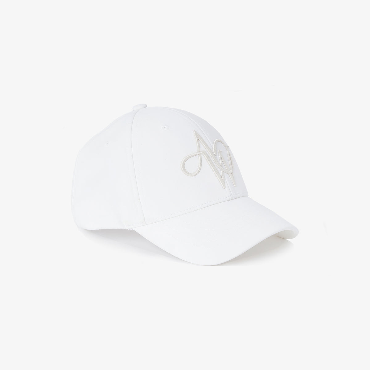 Unisex Embroidary Ball Cap - Off White - Erthe Golf