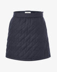 Women's Houndtooth Quilting Skirt - Navy - Erthe Golf