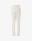 Women's Jersey Bootscut Pants - Cream - Erthe Golf
