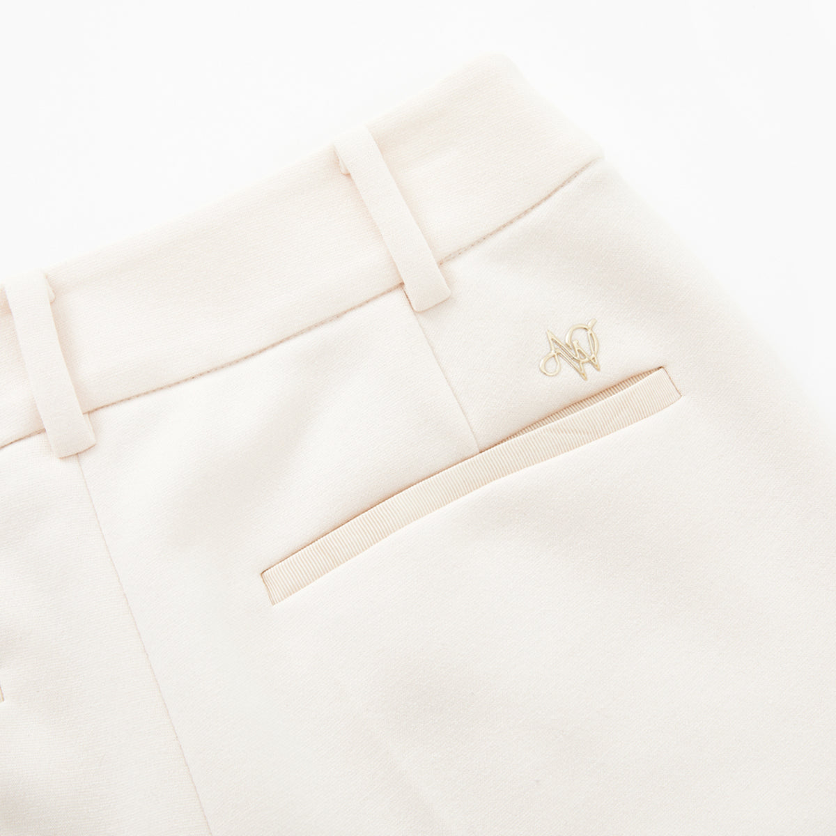 Women's Jersey Bootscut Pants - Cream - Erthe Golf
