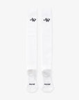 Women's Logo Long Socks - Off White - Erthe Golf