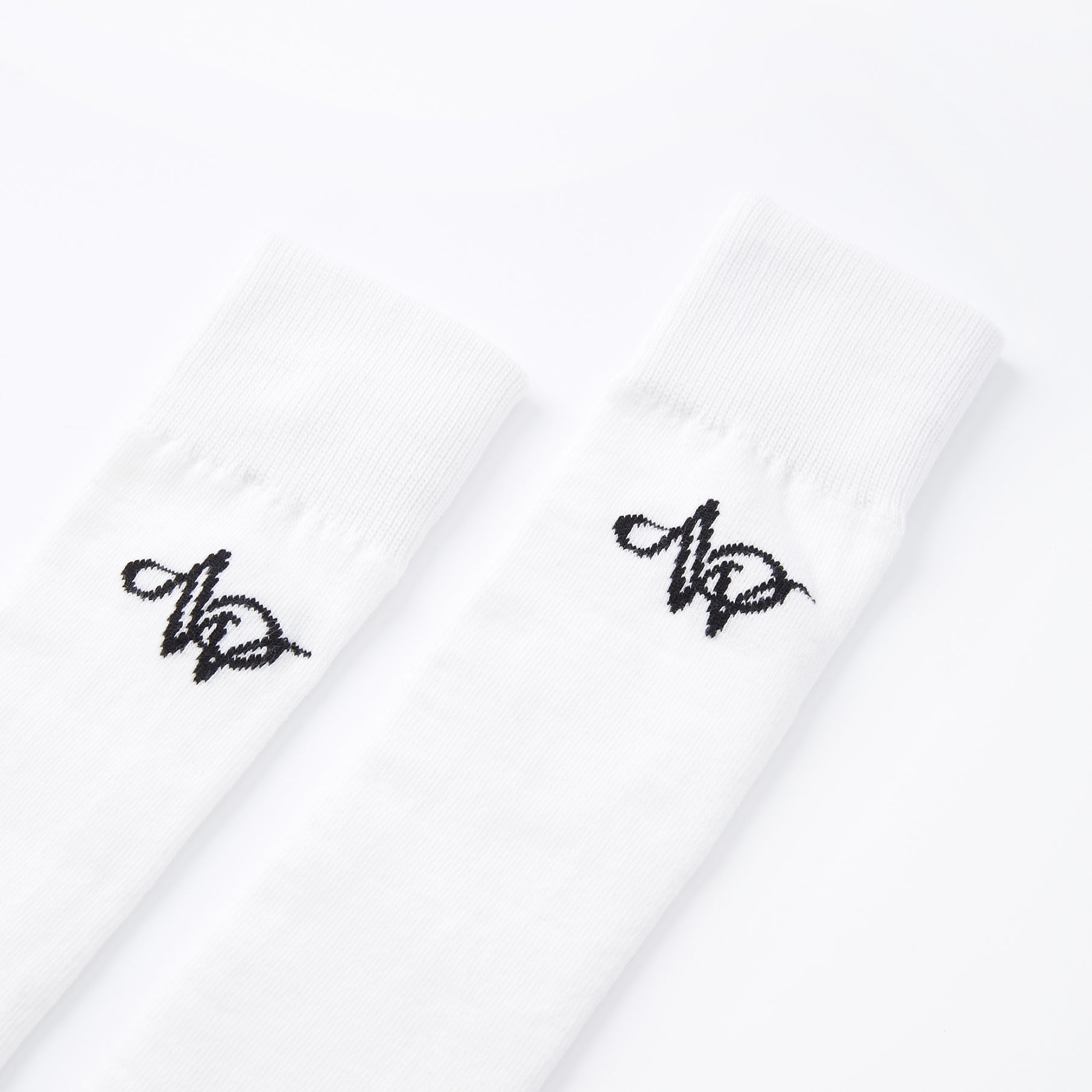 Women's Logo Long Socks - Off White - Erthe Golf