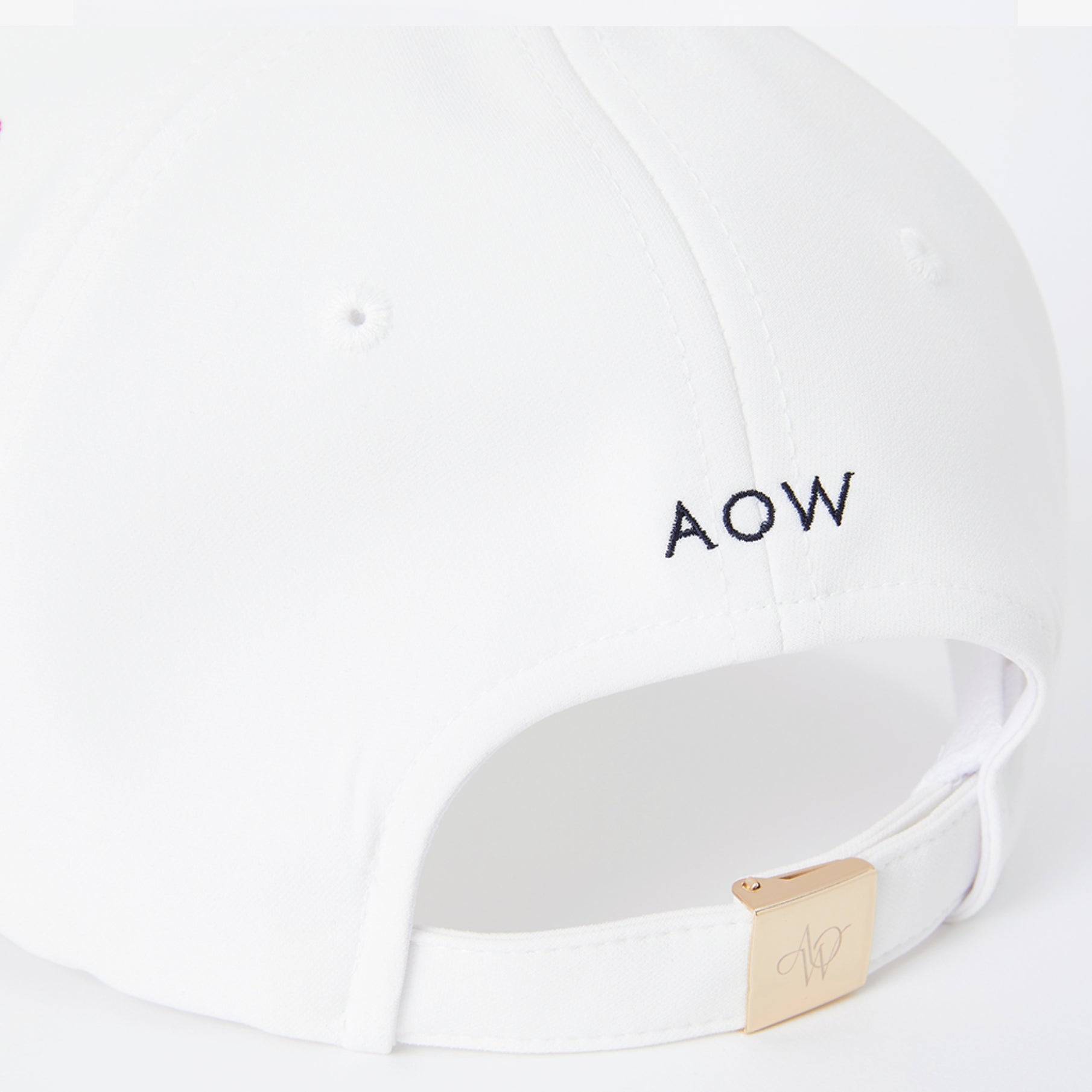 Unisex Logo Wappen Ball Cap - Off White - Erthe Golf