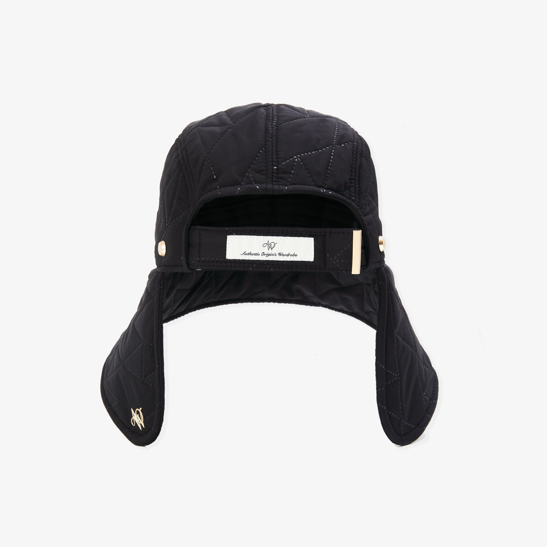 Women's Quilting Hat - Black - Erthe Golf