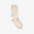 Unisex Jaquard Middle Socks - Beige - Erthe Golf