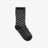 Unisex Jaquard Middle Socks - Black - Erthe Golf