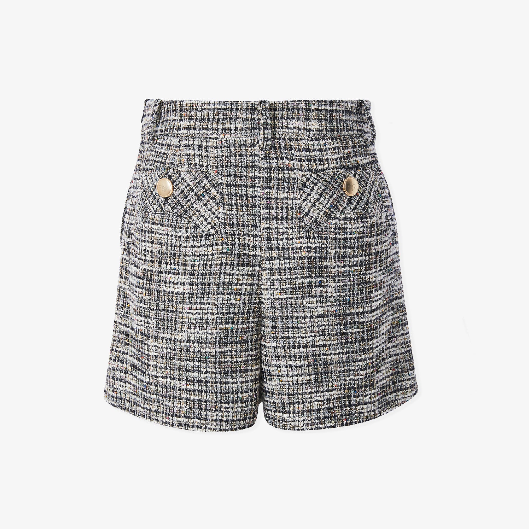Women's Tweed Shorts - Navy - Erthe Golf