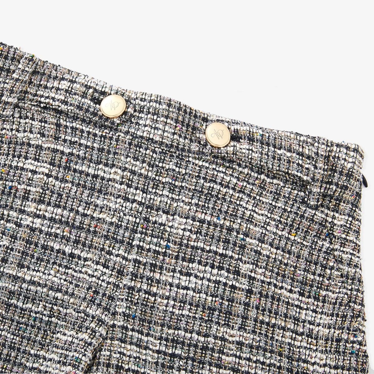 Women's Tweed Shorts - Navy - Erthe Golf