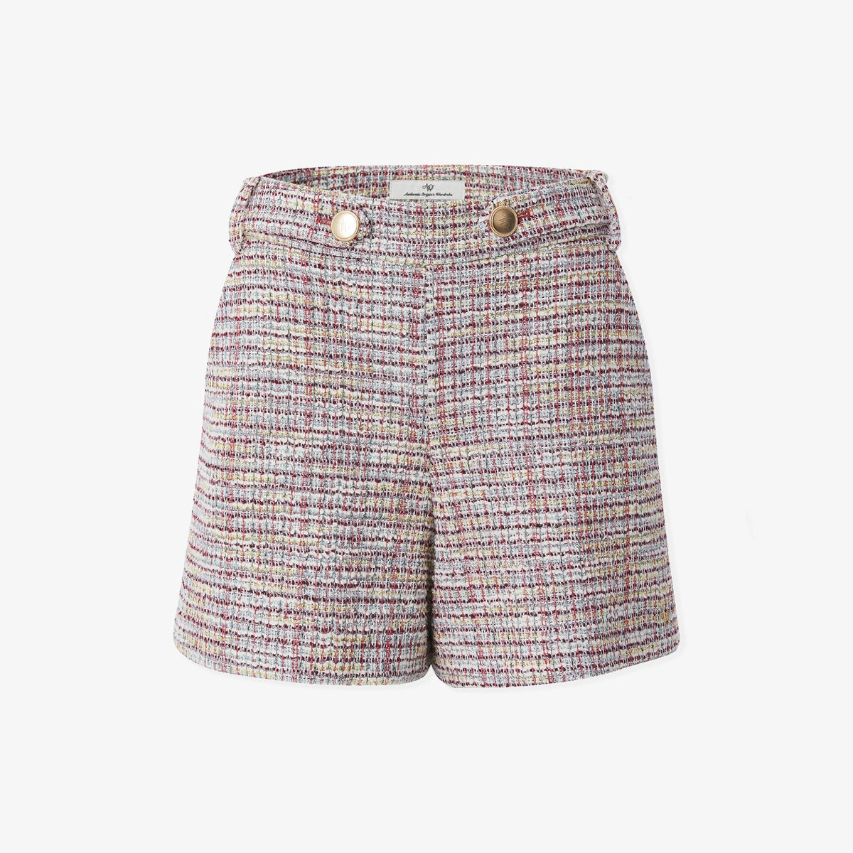 Women's Tweed Shorts - Pink - Erthe Golf
