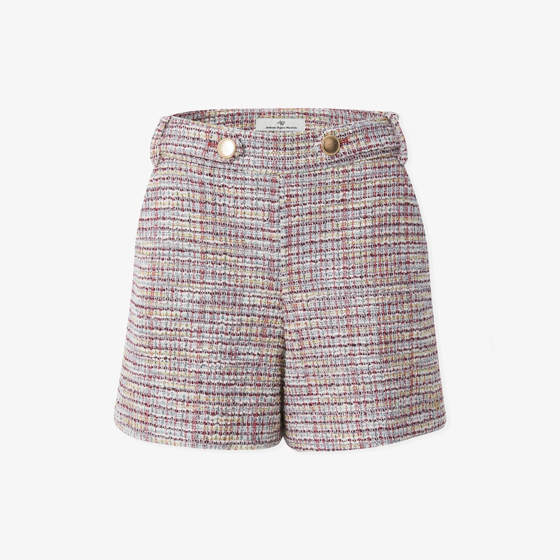 Women's Tweed Shorts - Pink - Erthe Golf