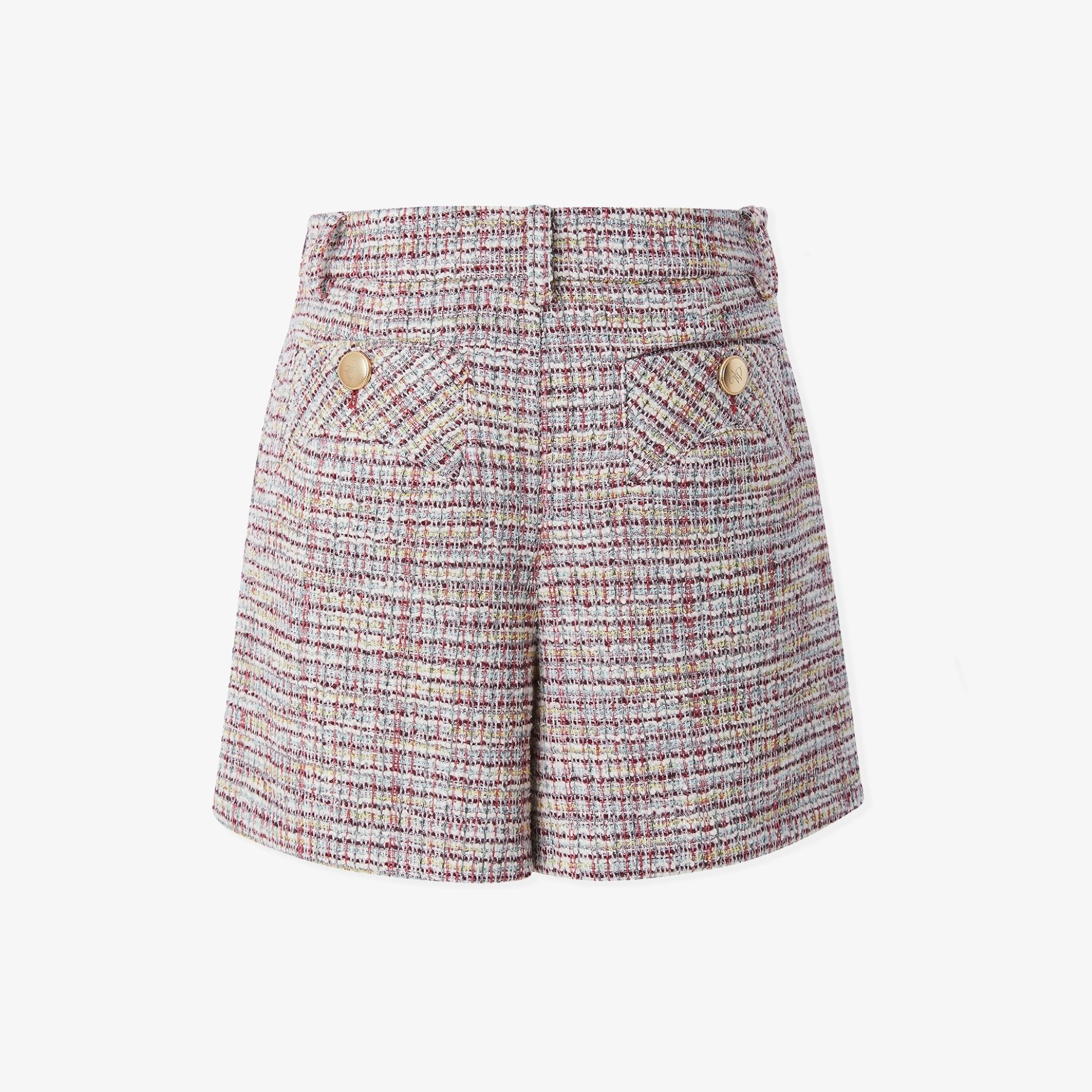 Women's Tweed Shorts - Pink - Erthe Golf