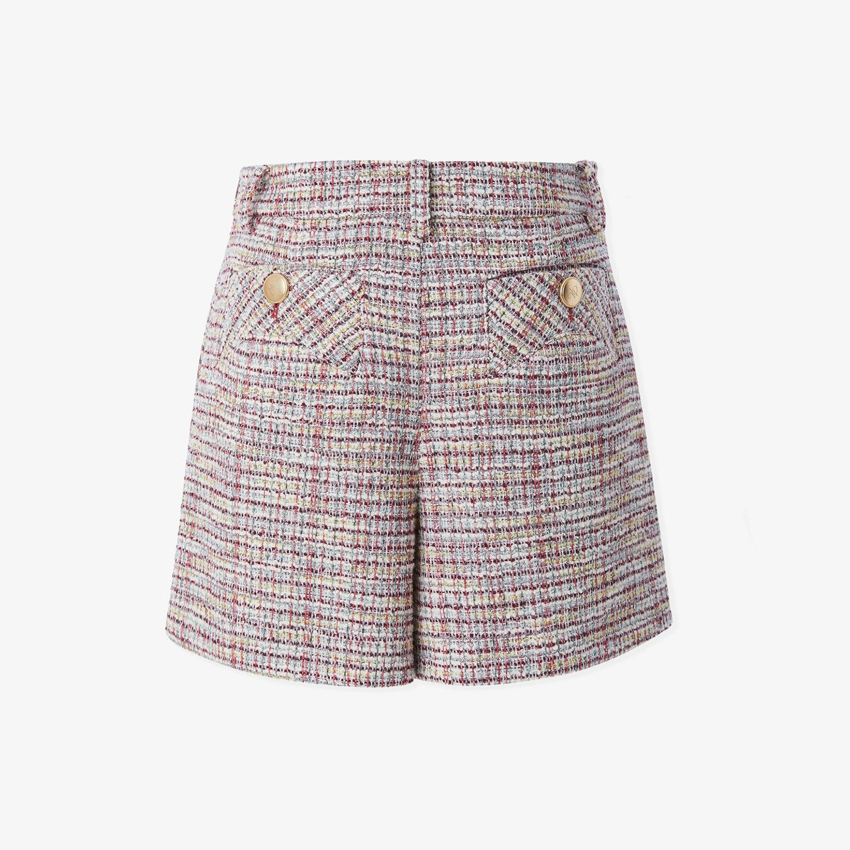 Women's Tweed Shorts - Pink - Erthe Golf