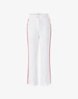 Women's Button Bootscut Pants - Off White - Erthe Golf