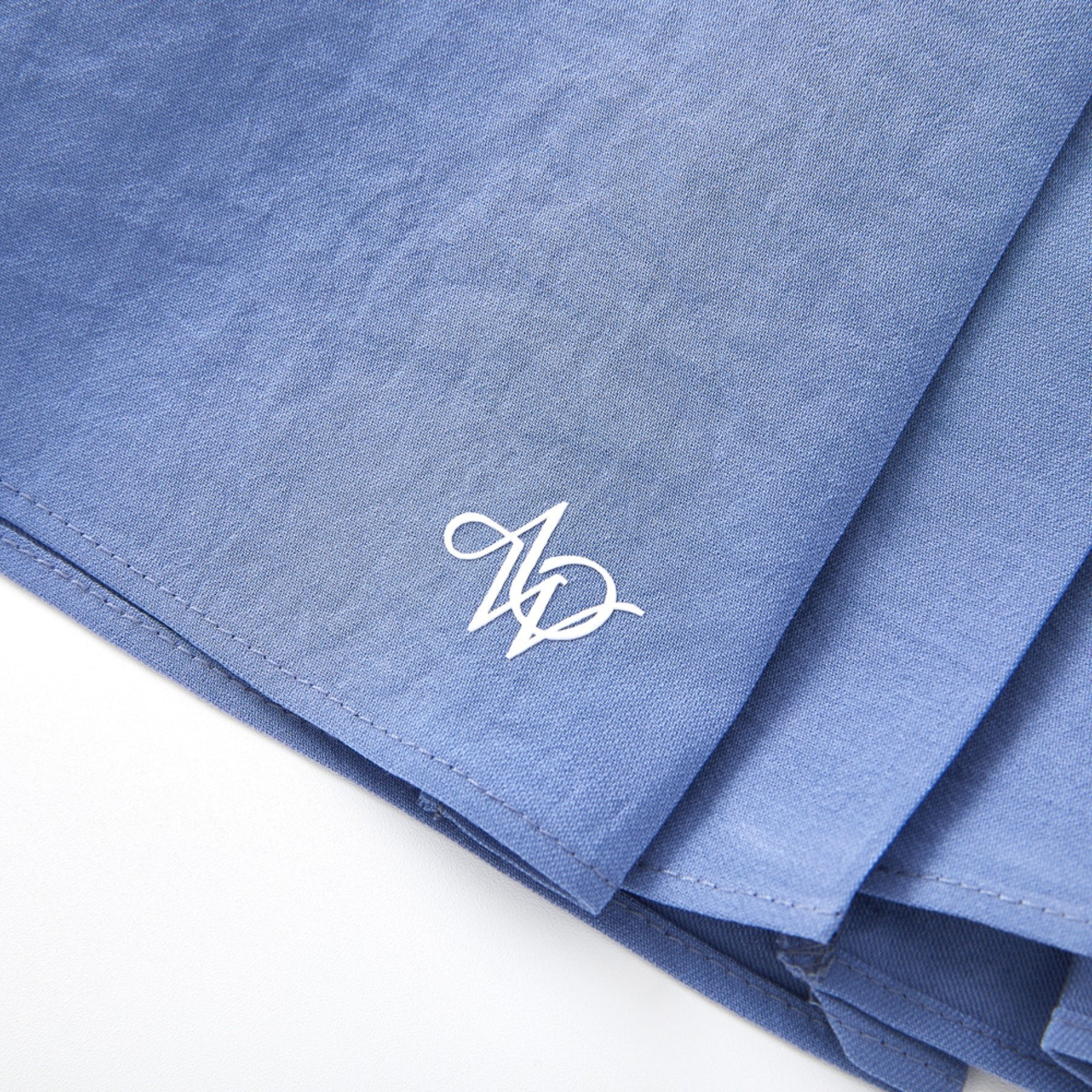 Women's Lightweight Pleated Skirt - Blue - Erthe Golf