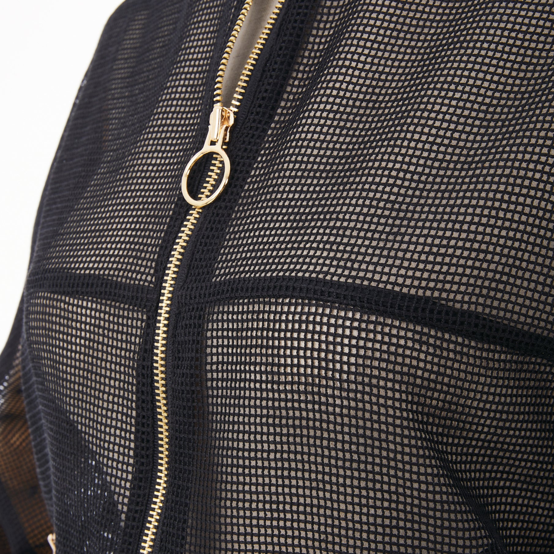 Women's Mesh Jumper - Black - Erthe Golf