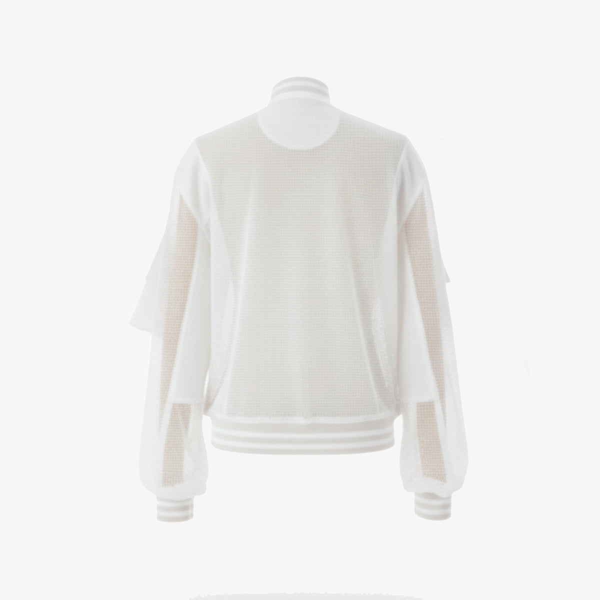 Women's Mesh Jumper - Off White - Erthe Golf