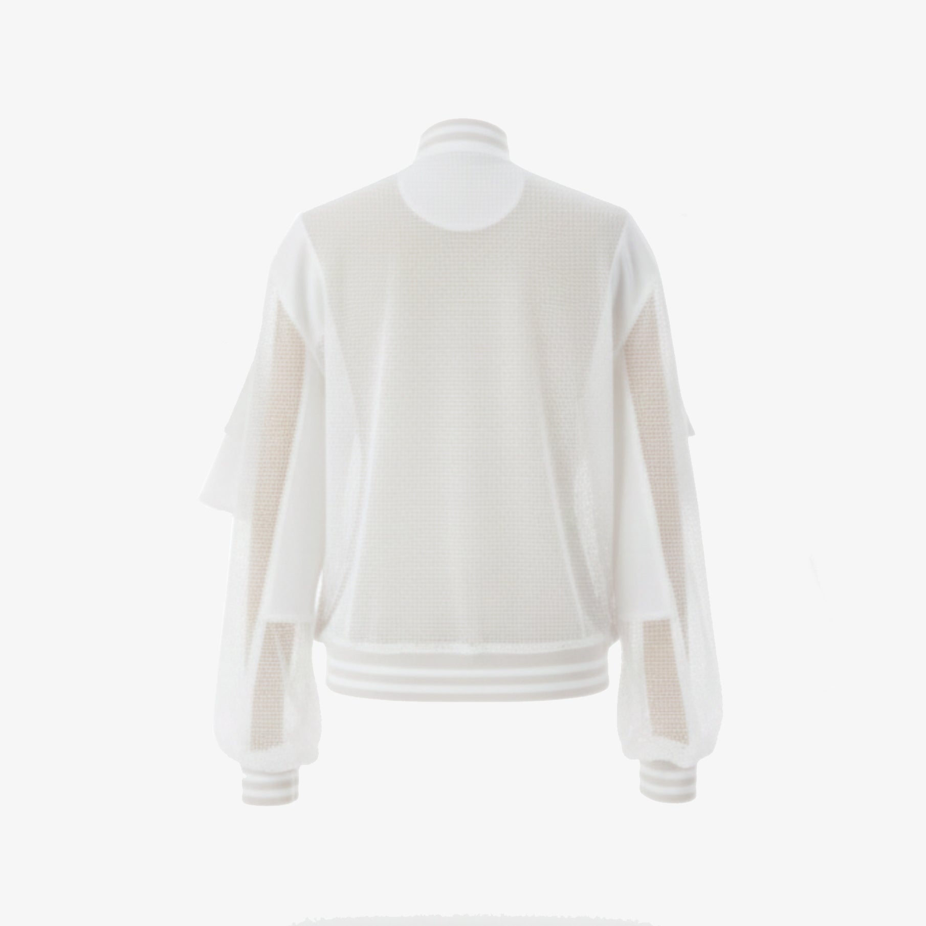 Women's Mesh Jumper - Off White - Erthe Golf