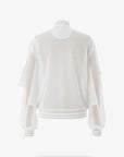 Women's Mesh Jumper - Off White - Erthe Golf