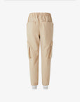 Women's Windbreaker Jogger Pants - Beige - Erthe Golf