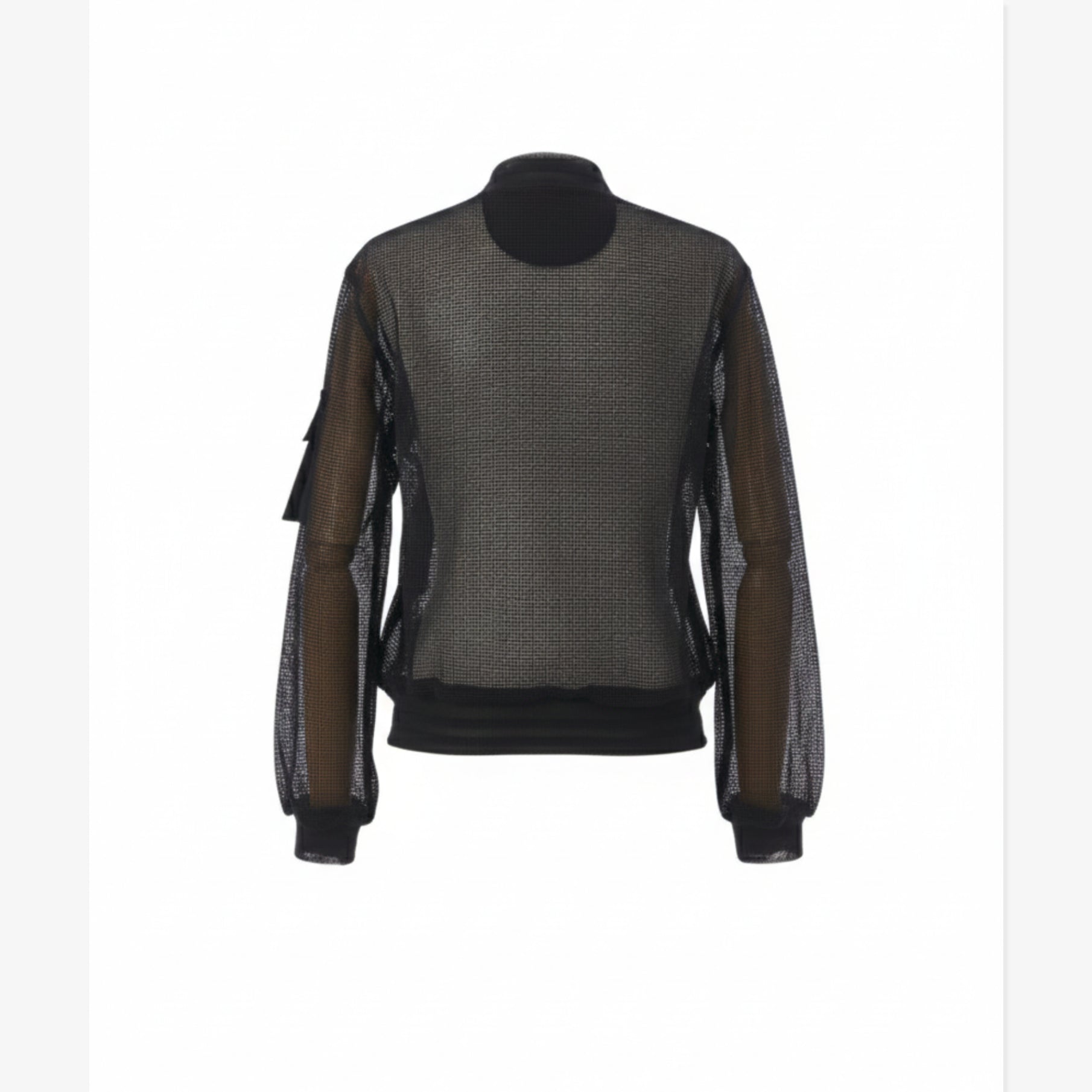 Women's Mesh Jumper - Black - Erthe Golf