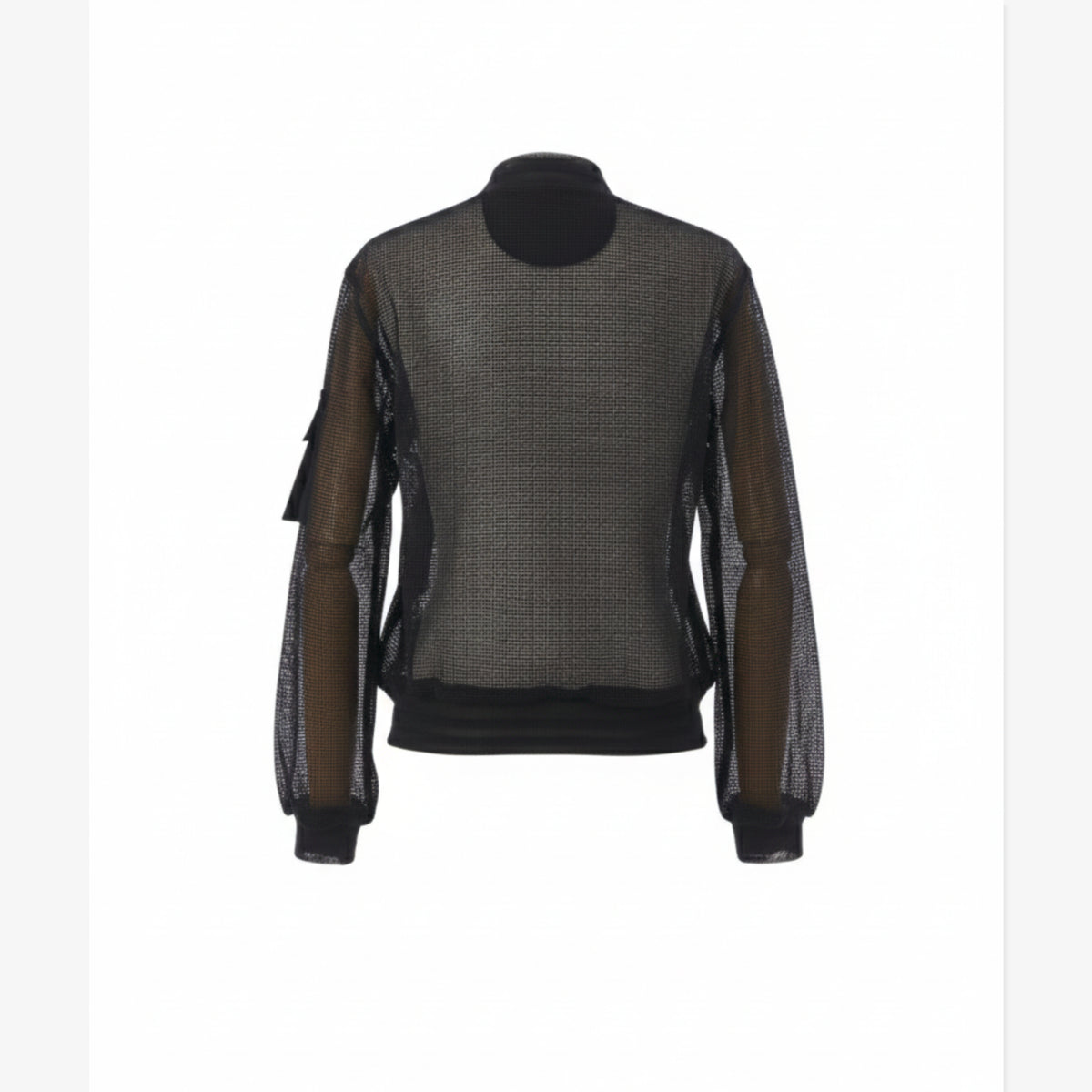 Women's Mesh Jumper - Black - Erthe Golf
