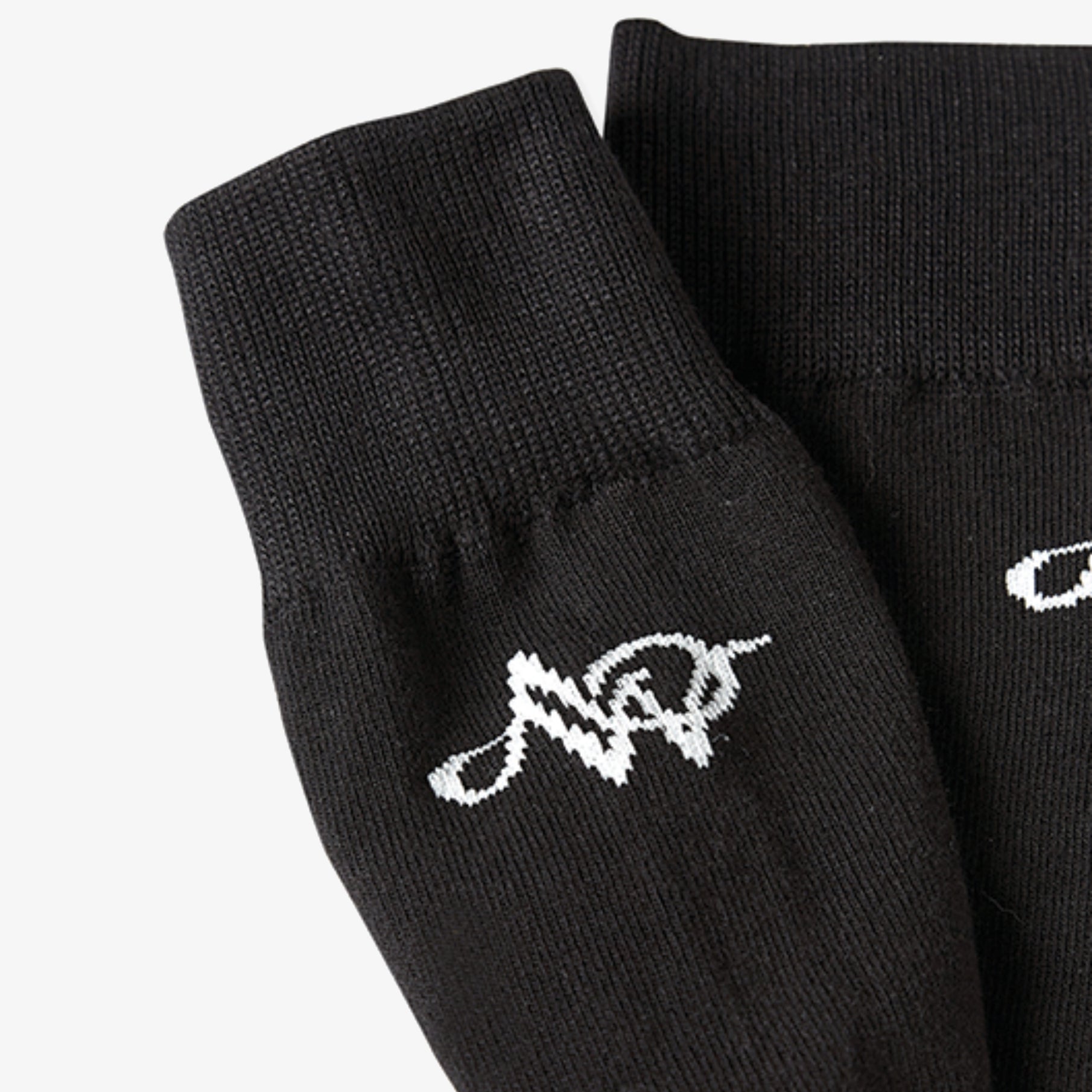 Women's Logo Long Socks - Black - Erthe Golf