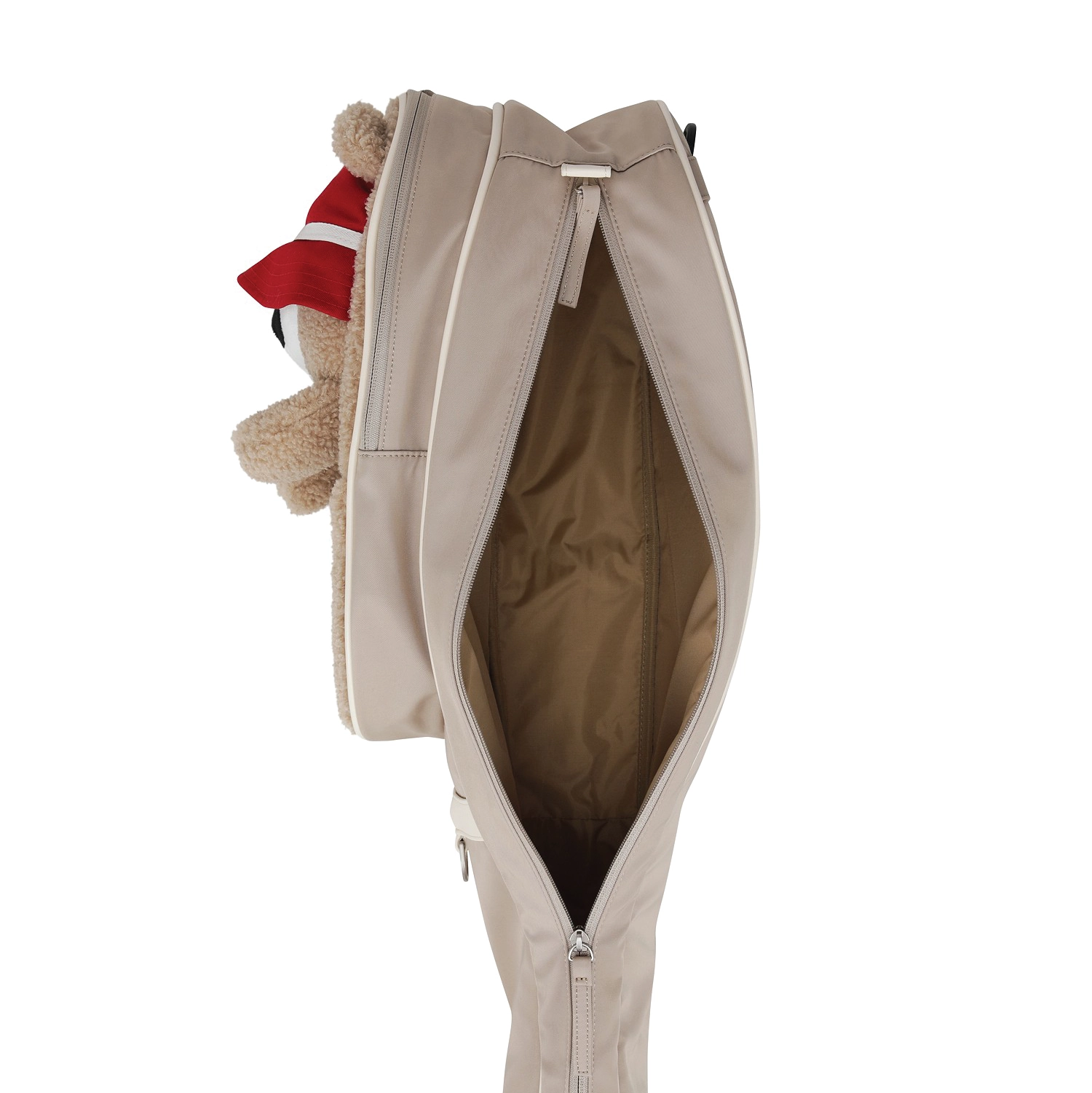 Bear Half Bag - Beige