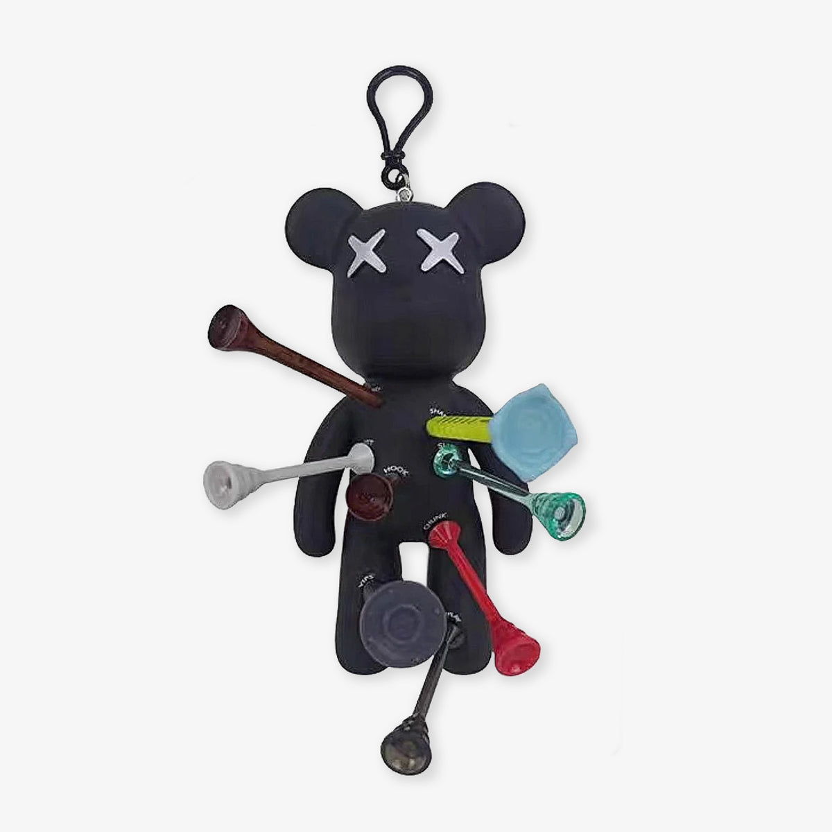 Black Bear Golf Tee Holder - Erthe Golf