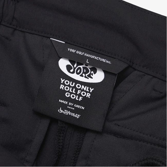 Yorf Golf Field Pocket Pants Black - Erthe Golf