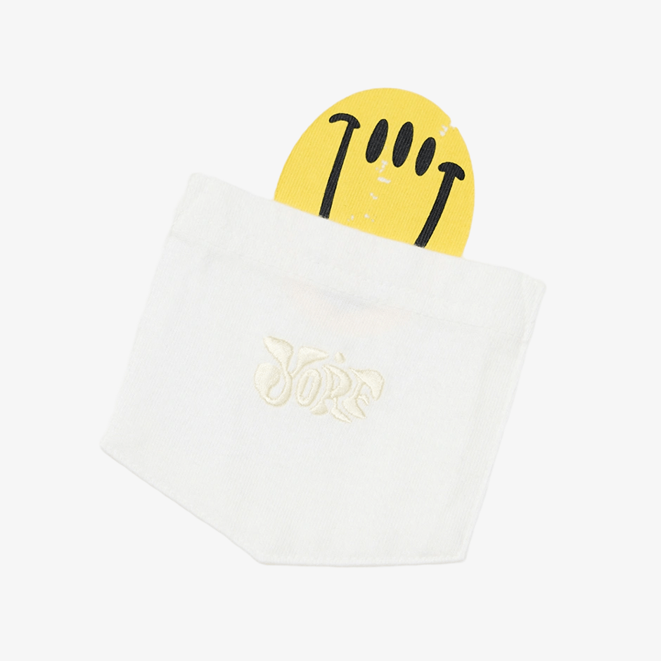 Yorf Golf Pocket Pigment Tshirt White - Erthe Golf