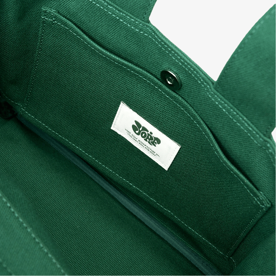Yorf Golf Boucle Eco Tote Green - Erthe Golf