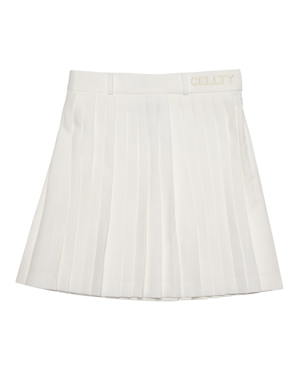 Cellty Golf White Swing Pleats Golf Skirt