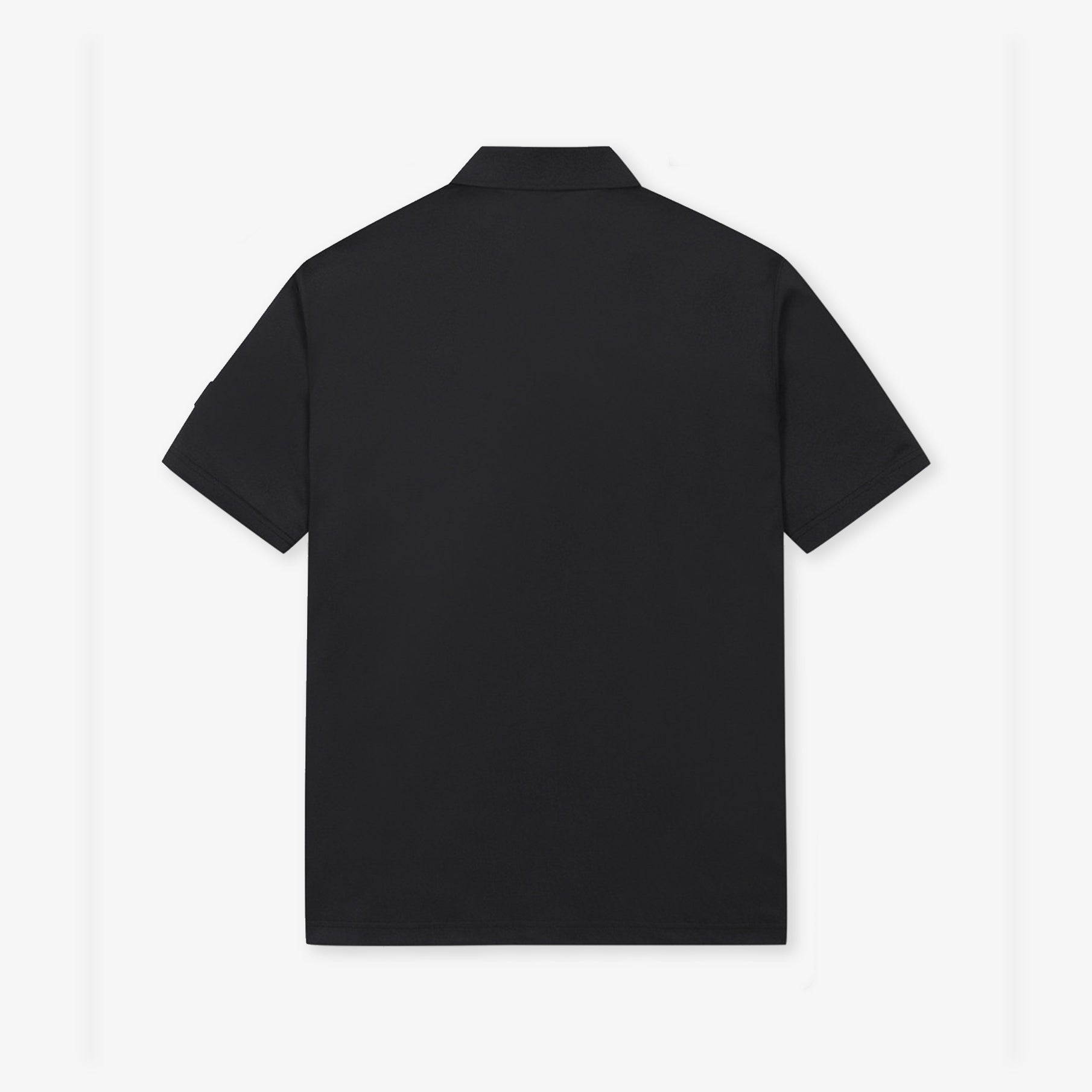 Golden Bear Men's Applique Polo - Black - Erthe Golf