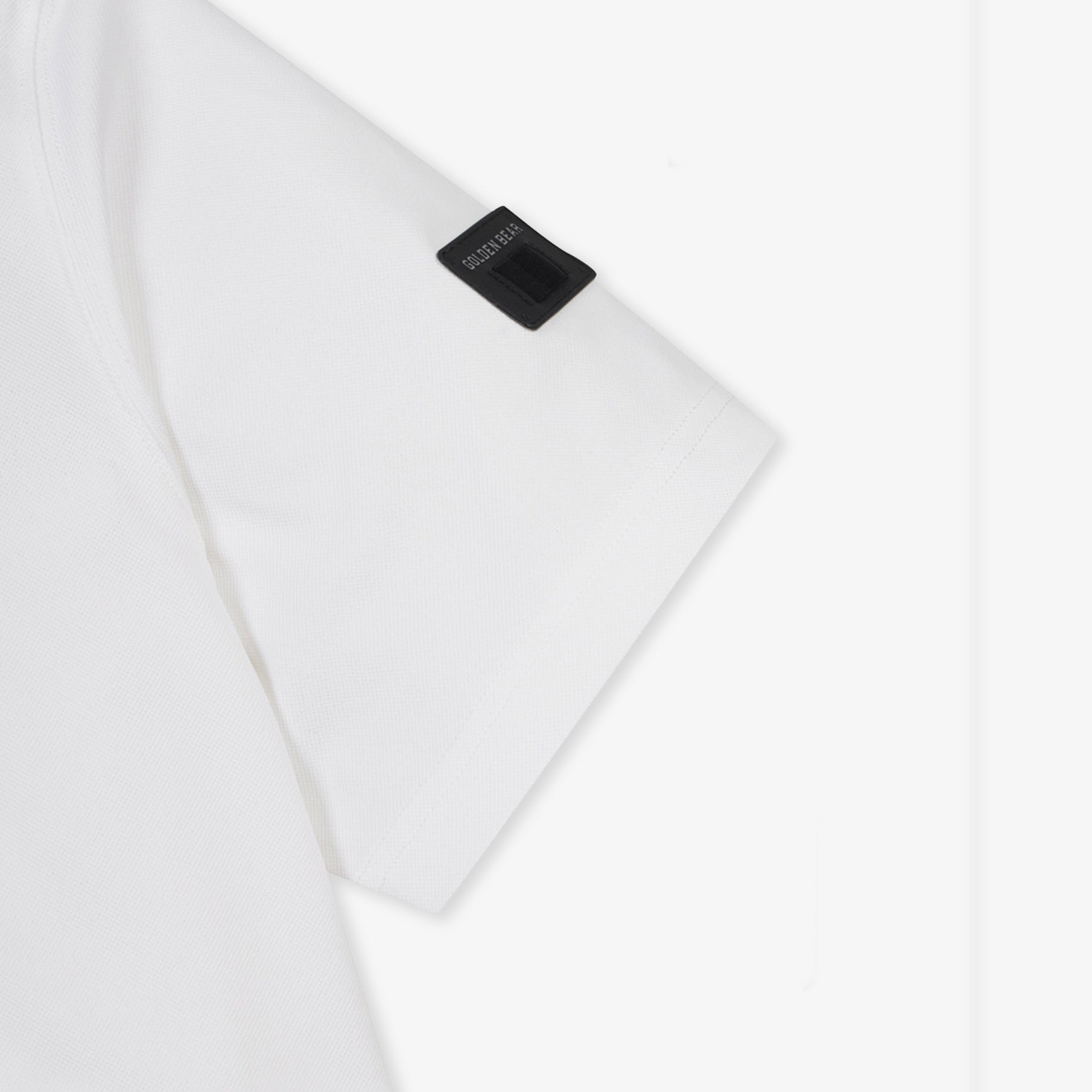 Golden Bear Men&#39;s Applique Polo - White - Erthe Golf