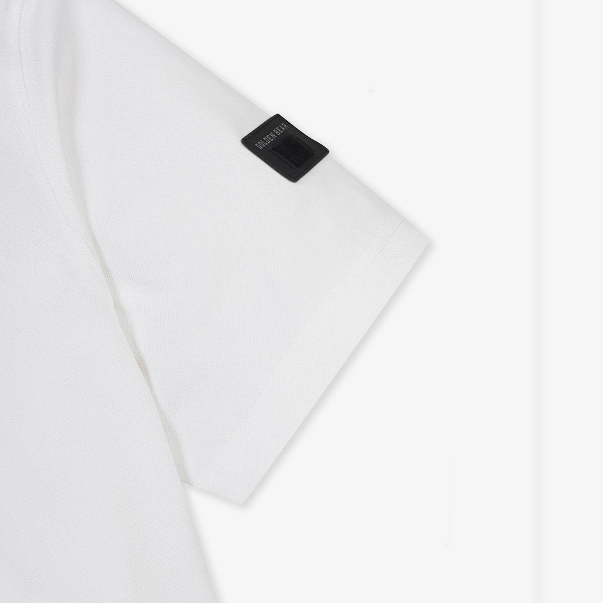 Golden Bear Men's Applique Polo - White - Erthe Golf