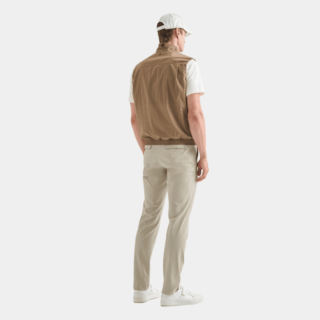 Men's Pocket Vest - Camel - Erthe Golf