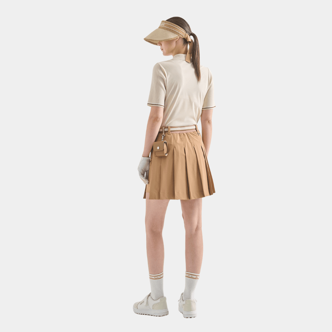 Ball Case Belt - Camel - Erthe Golf