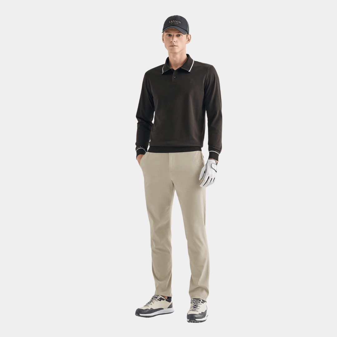 Men's Polo - Burgundy - Erthe Golf
