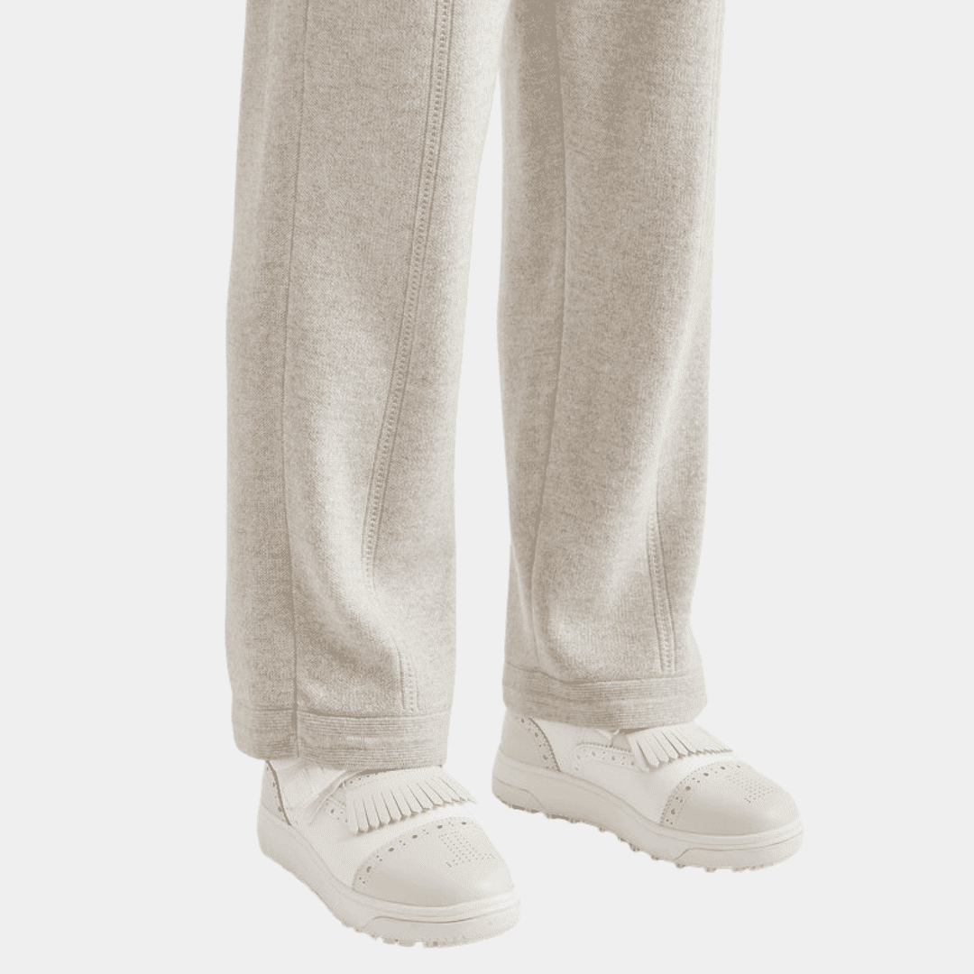 Women's Pants - White Grey - Erthe Golf