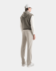Men's Hoodie Vest - Sepia Grey - Erthe Golf