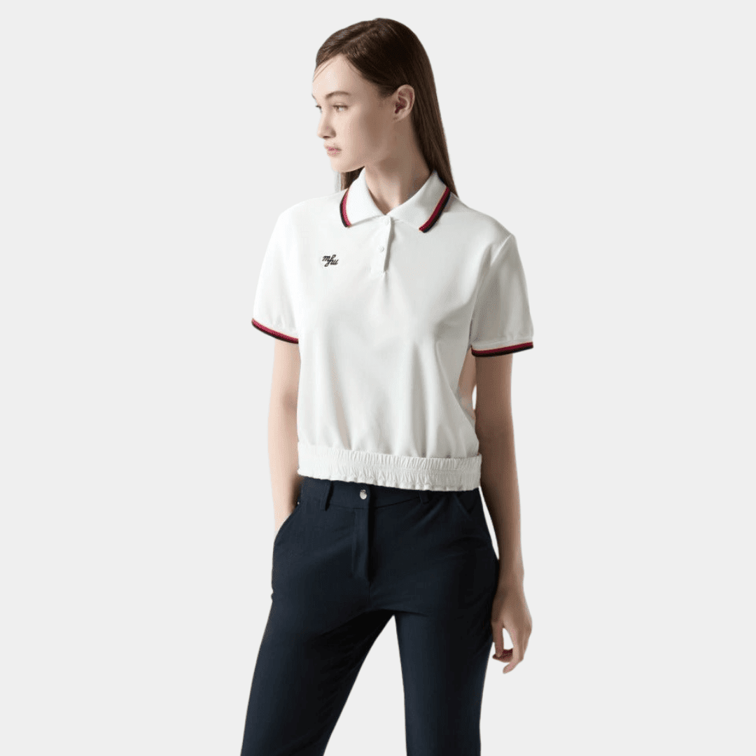 Women's Polo - White - Erthe Golf