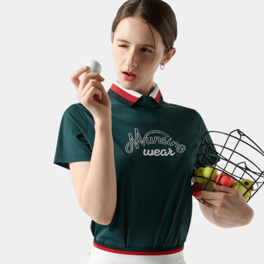 Women's T-Shirt - Dark Green - Erthe Golf