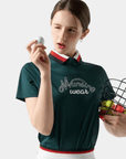 Women's T-Shirt - Dark Green - Erthe Golf