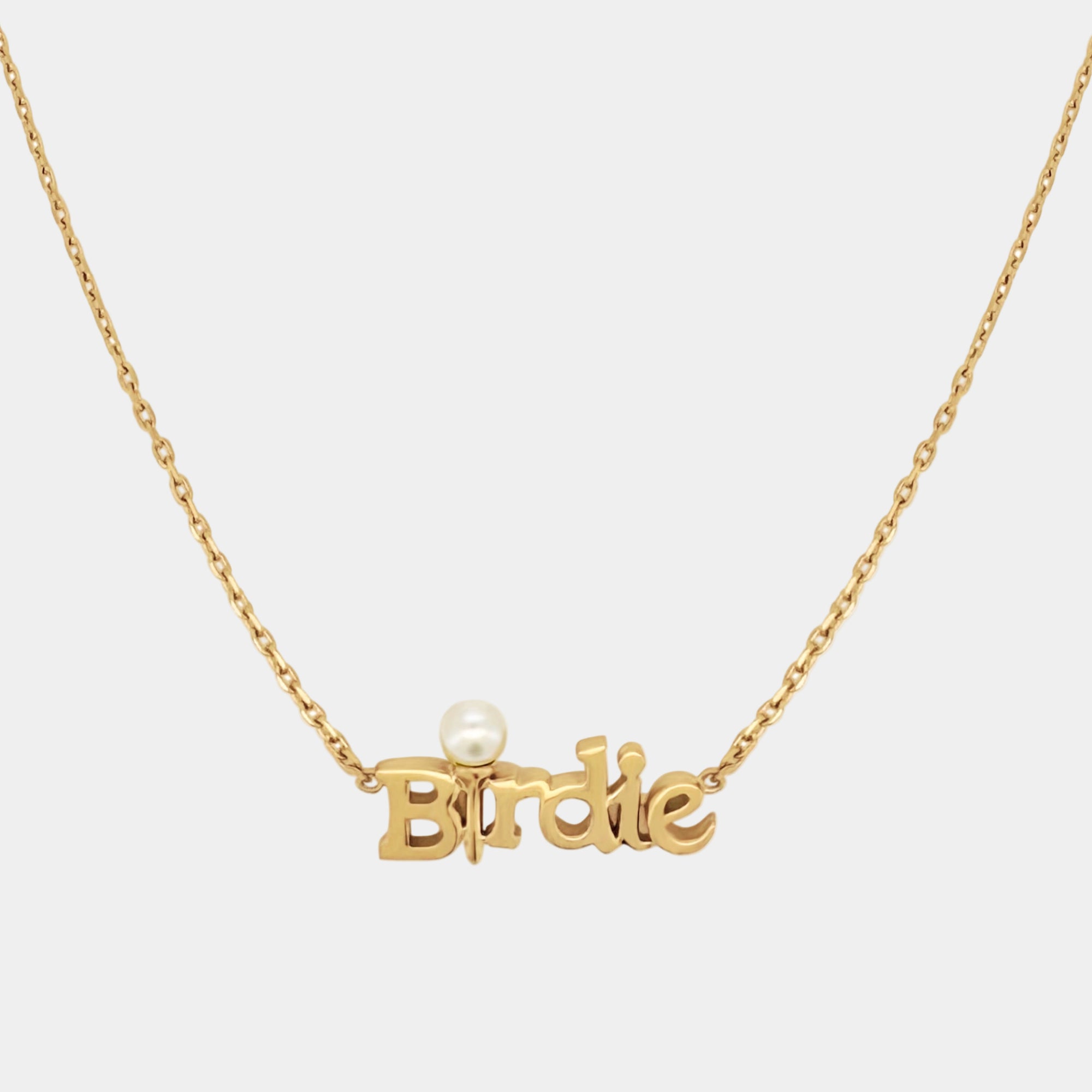 Birdie Lucky Charm - Women's Necklace Gold - Erthe Golf