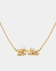 Birdie Lucky Charm - Women's Necklace Gold - Erthe Golf