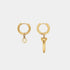 Birdie Lucky Charm - Golf Tee Earrings - Erthe Golf