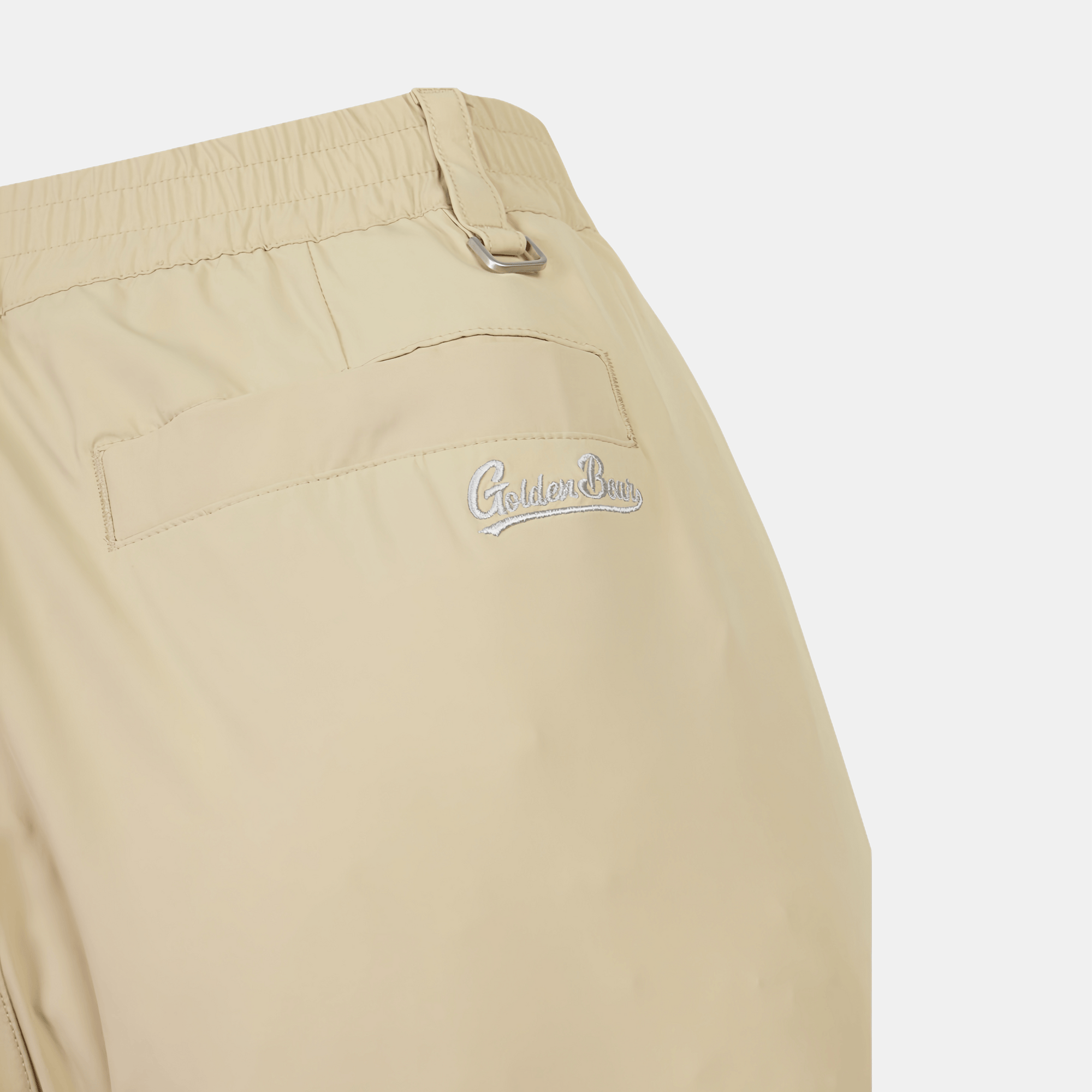 Golden Bear Men&#39;s Pattern Printed Pants - Beige - Erthe Golf