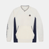 Golden Bear Unisex Color Blocked Sweatshirt - White - Erthe Golf