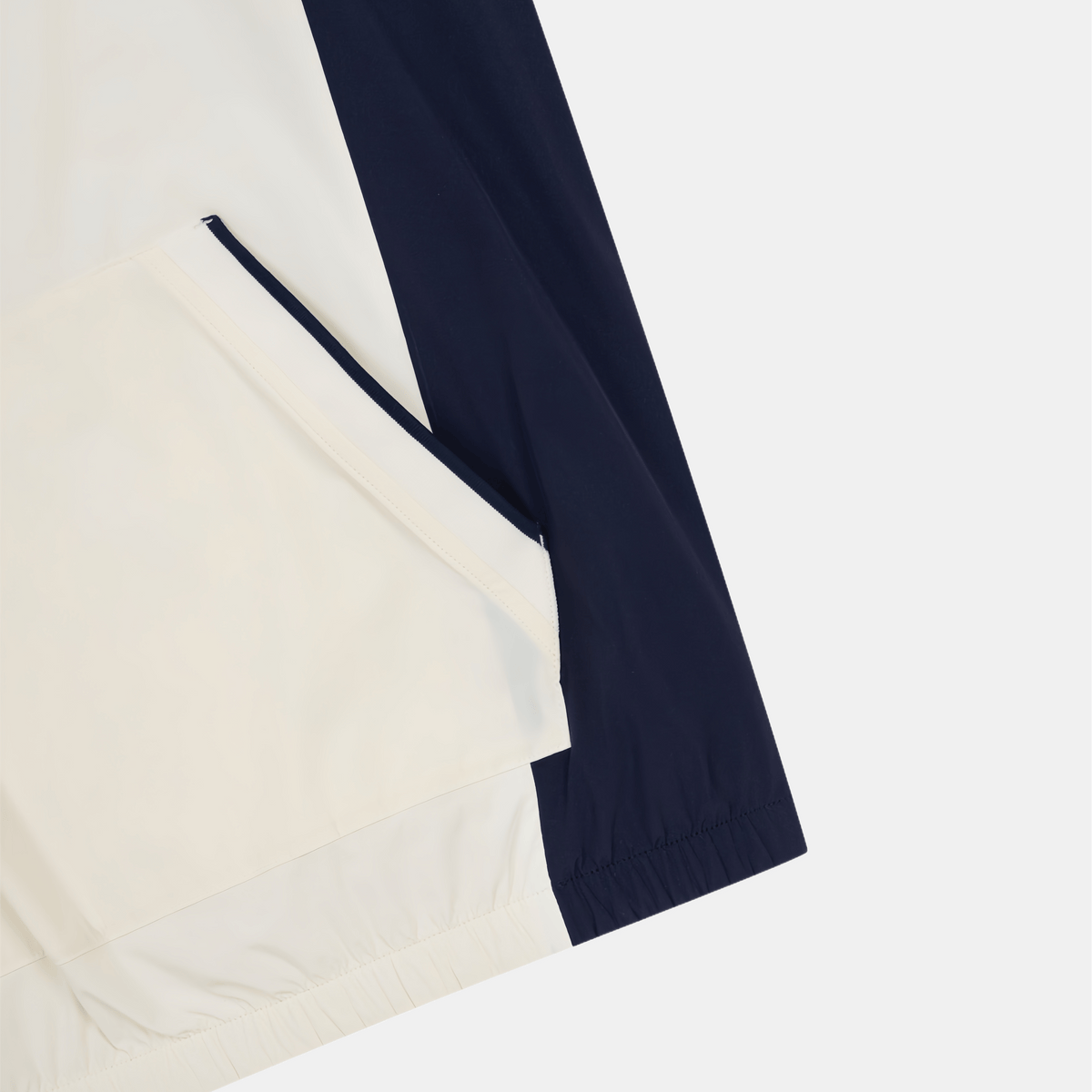 Golden Bear Unisex Color Blocked Sweatshirt - White - Erthe Golf